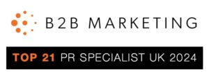 B2B Marketing Top 21 PR Specialist UK 2024